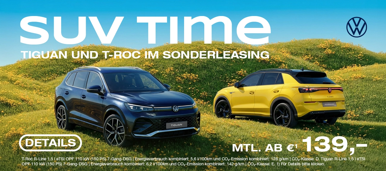 Tiguan + T-Roc