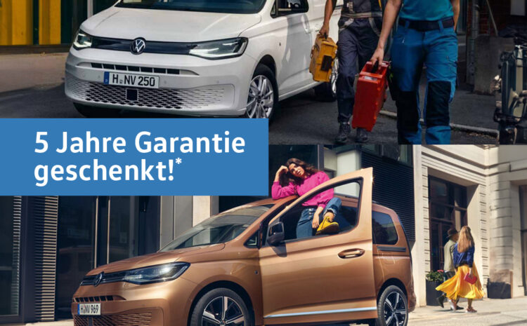  VW Caddy Flexible für Privat & Gewerbe