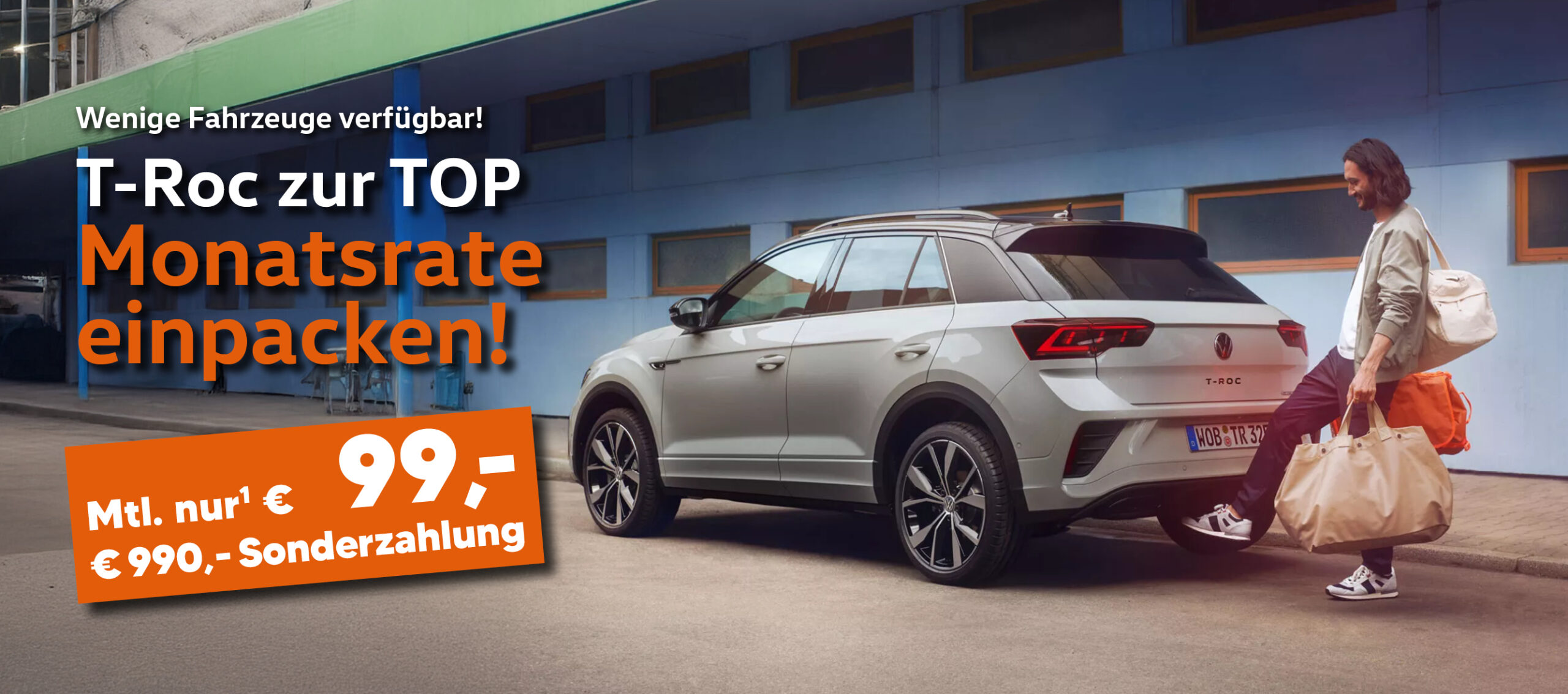 VW T-Roc Last Minute Aktion