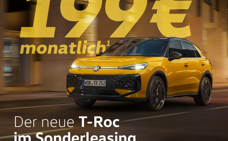  VW T-Roc im Sonderleasing