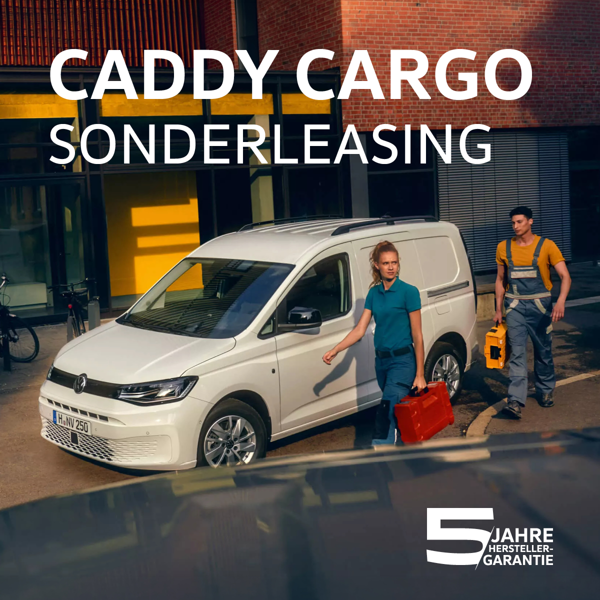 HEADER MOBILE Caddy Cargo Gewerbeleasing