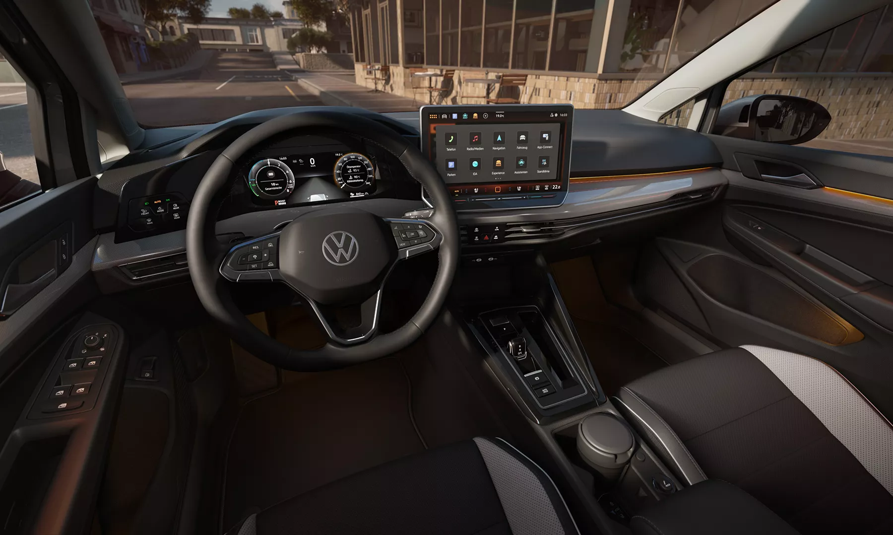 Infotainment und Cockpit im Volkswagen Golf