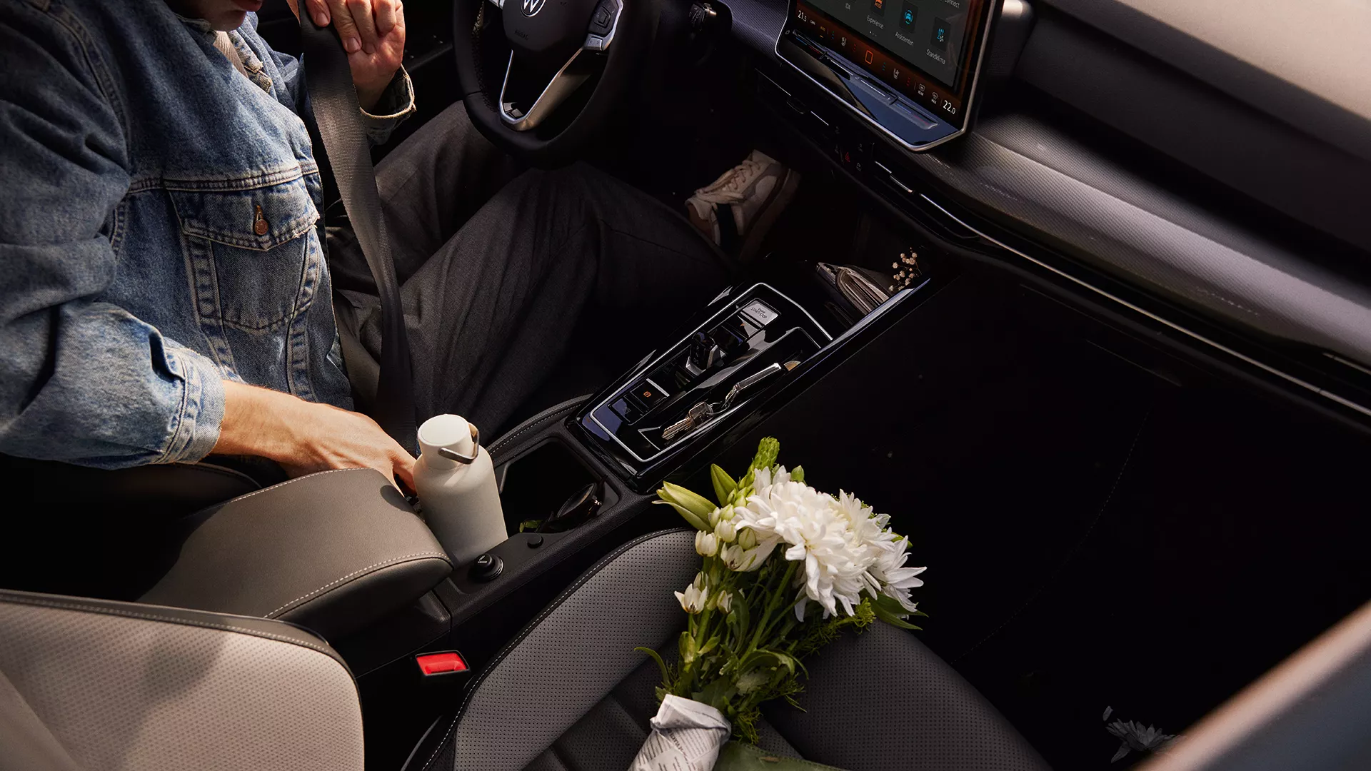 Innenraum und Sitz im Volkswagen Golf
